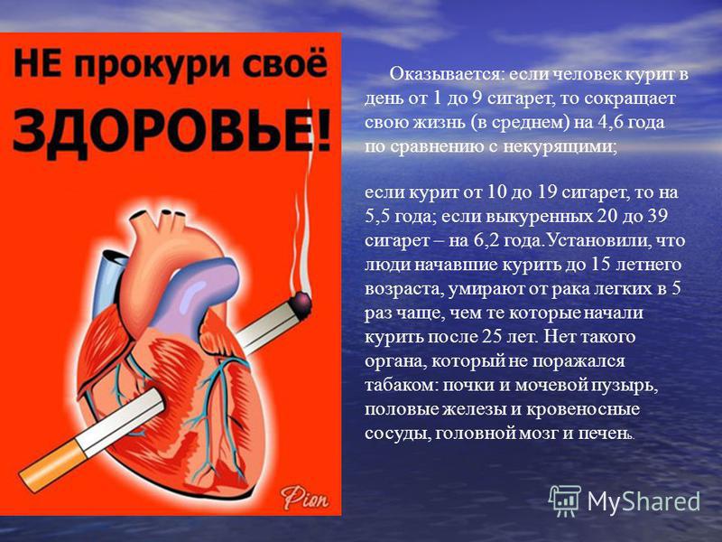 Что будет с. Не прокури своё здоровье. Памятка не прокури свое здоровье.