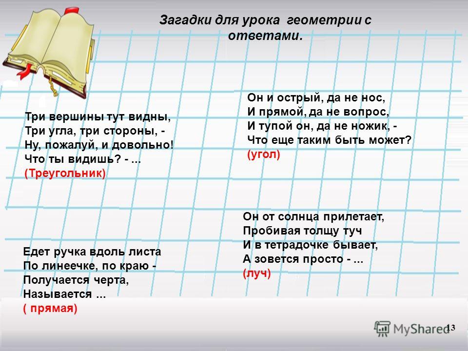 Какие загадки знают современные школьники презентация