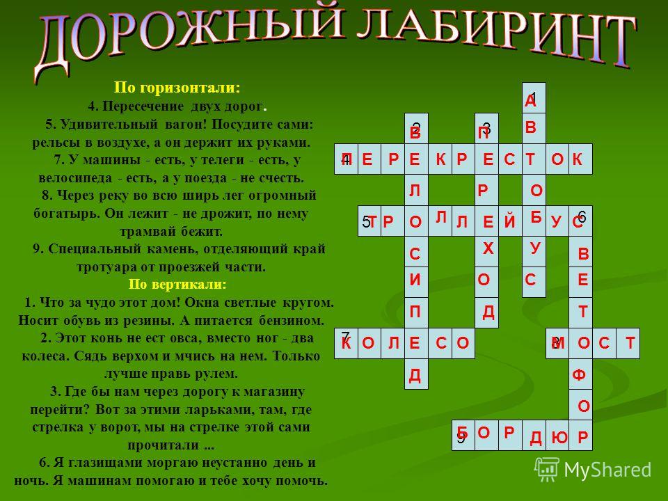 Пересечение слов. Кроссворд на тему правила дорожного движения. Кроссворд по теме правила дорожного движения. Кроссворд на тему дорожное движение. Кроссворды на тему ПДД С ответами.