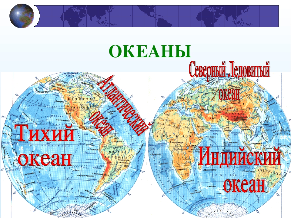 Океаны земли 2 класс окружающий мир. Глобус с названиями океанов. Океаны на глобусе. Материки на глобусе.