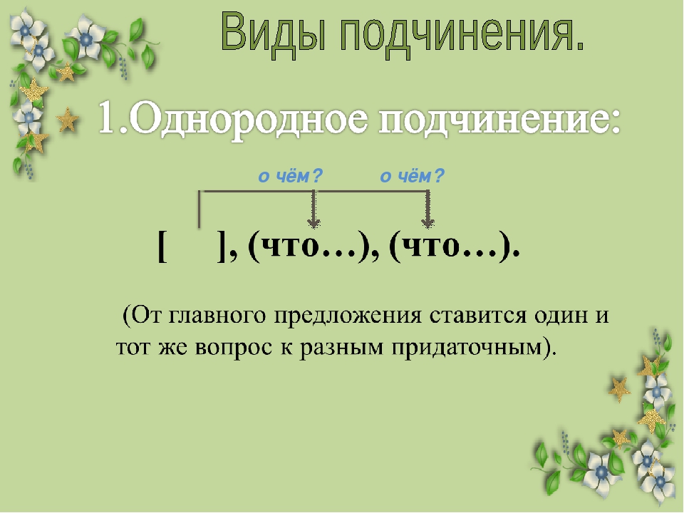 2 придаточных предложения. Однлродное пожсигение. Однородное родсиненре. Одноорордное подчинени. Однородное подчинение.