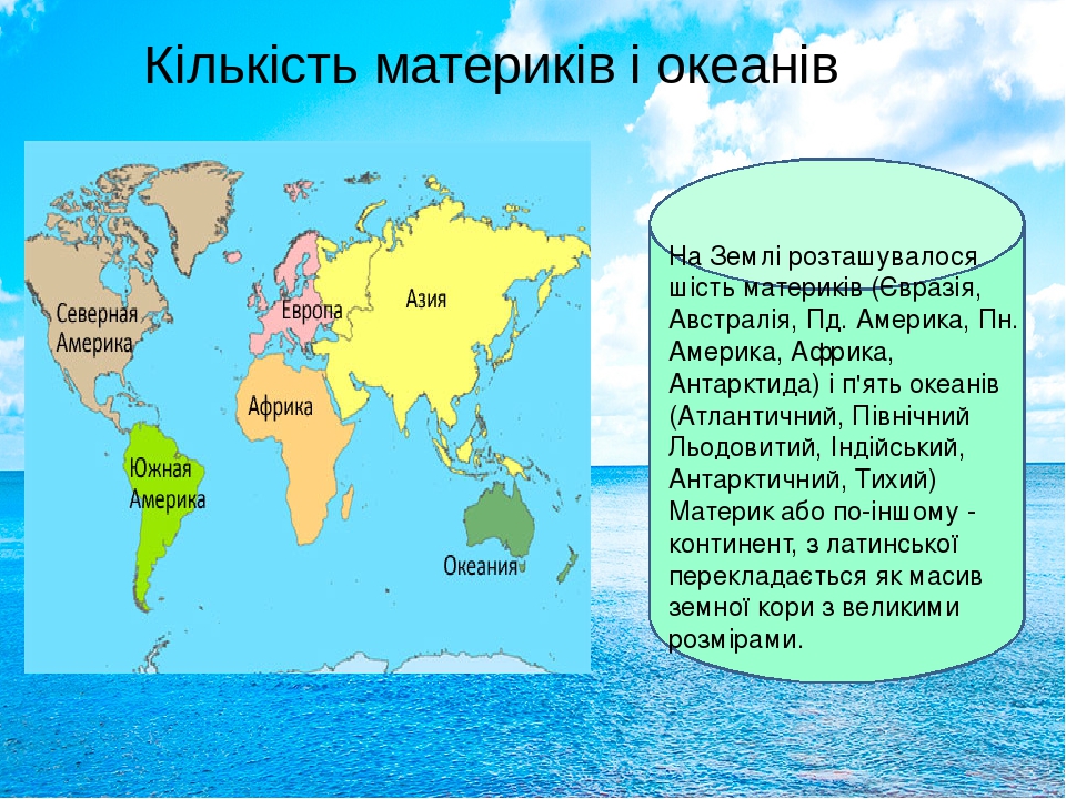 Где находится какие материки. 6 Материков. Материки і океани. Сколько материков на земле и их названия. Материки и океаны 6 класс.