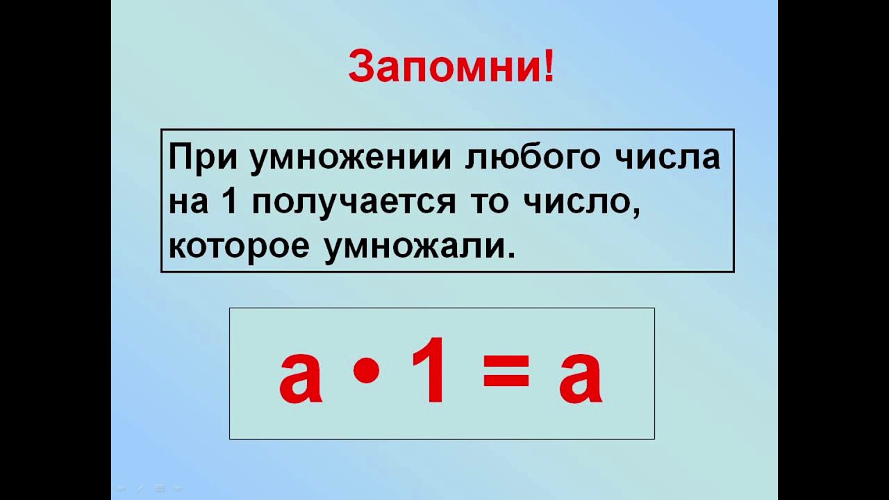 Умножение на 0 школа россии. Умножение на 1. Правило умножения на 1. Умножение числа на 1. Умножение на единицу правило.