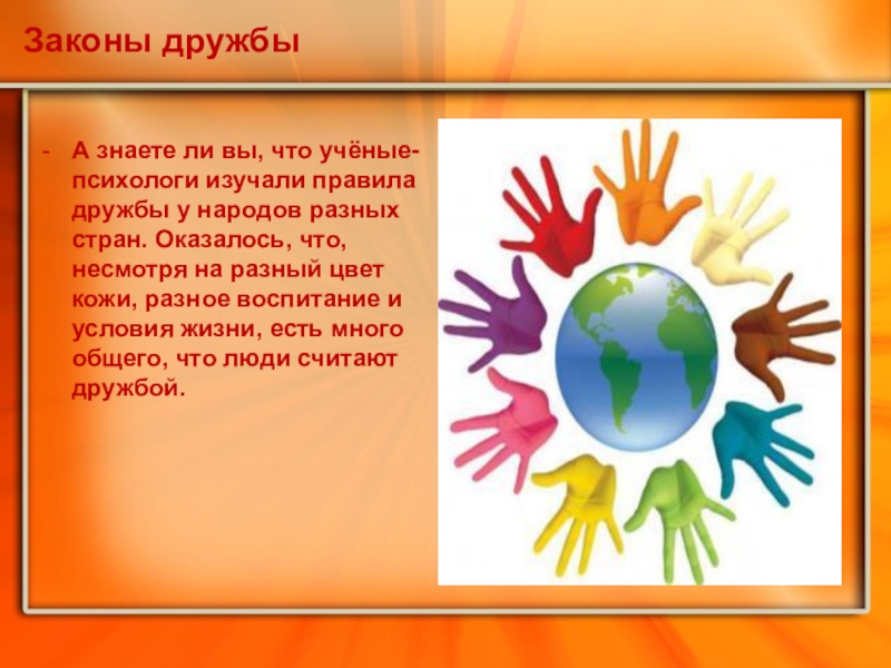 Виды дружбы. Тема Дружба народов. Информация о дружбе народов. Слова о дружбе народов. Законы дружбы презентация.